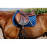 Zadeldek Riding World Velours - Blauw