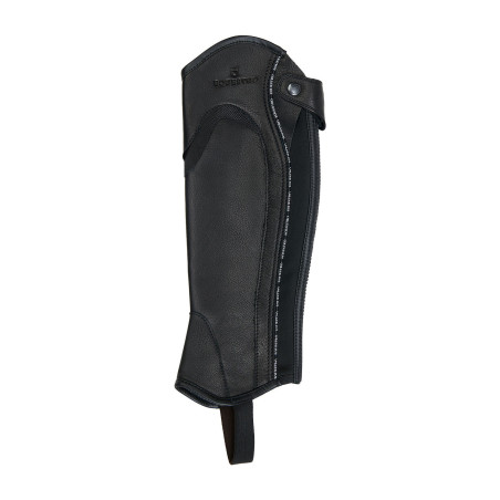 Unisex lederen chaps met contrasterende bies New Equestro