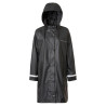 Drizzle Regenponcho Mountain Horse dames - Zwart