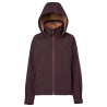 Veste softshell Stella Mountain Horse dames - Donker bordeaux