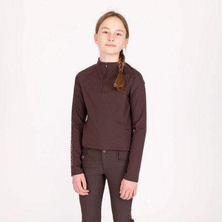 Aubrion Equestrian Winter Longsleeve Basislaag Jong Ruiter