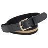 Covalliero Riem AH26 - Zwart / beige