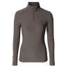 Active Shirt Col Roulé AH26 Dames - Melkchocolade