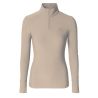 Active Shirt Col Roulé AH26 Dames - Beige
