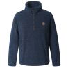 Covalliero Teddy-breisel sweater AH26 dames - Donker marineblauw