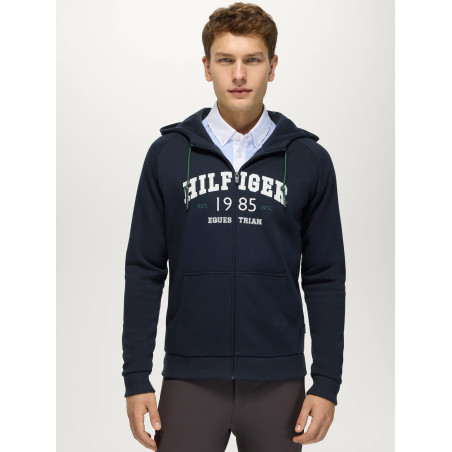Parker heren zip-up hoodiejas Tommy Hilfiger Equestrian