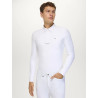 Wilson Men Show Shirt Tommy Hilfiger Equestrian - Optisch wit
