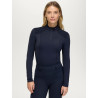 Echo Dames 1/4 Rits Base Layer Tommy Hilfiger Equestrian - Woestijnlucht
