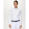 Monica Dames Showshirt met Strass Tommy Hilfiger Equestrian - Optisch wit