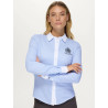 Perkins Dames Stretch Gestreept Overhemd Tommy Hilfiger Equestrian - Multi