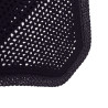 Oornetje Wellington soundless gevlochten glitterkoord donker groen full Kentucky - Marine