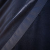 Zweetdeken fleece heavy met nek zwart 165-7'3 - Marine
