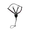 Martingaal Manchester Hobby Horsing HKM - Zwart / fuchsia