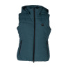 Mouwloos verwarmd vest High Temperature Style HKM - Petroleum