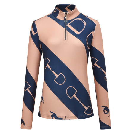Top HV Polo Gwenny print dames