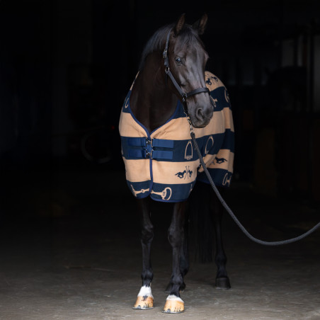 Fleecedeken HV Polo Gwenny print