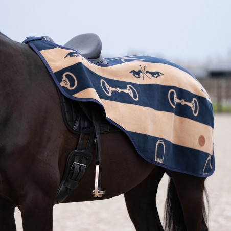 Uitrijdeken HV Polo Gwenny print fleece