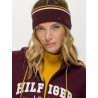 Monroe-hoofdband Tommy Hilfiger Equestrian - Diep bordeaux