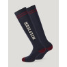 Drexel College rij- en paardrijsokken Tommy Hilfiger Equestrian - Regattarood