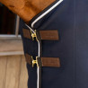 Sneldrogende vegan wool deken Kentucky - Donker marineblauw