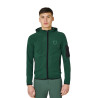 Herenfleece met rits Equestro heren - Pijnboombos
