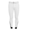 Heren rijbroek slim fit met kniegreep Equestro - Wit