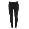 Herenbroek slim fit full grip Equestro heren - Zwart