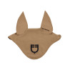 Oorennetje van technische stof met contrasterend Equestro-logo - Tabaksbruin / zwart