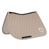 Equestro springzadeldek met uiensteeksel quilting - Kasseisten / antiek wit