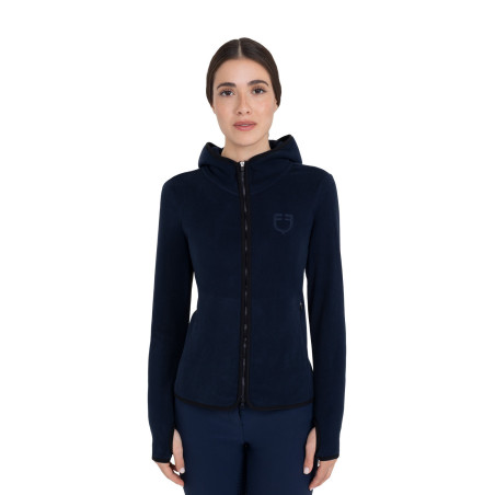 Dames fleece trui met rits Equestro