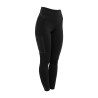 Dameslegging met hoge taille van technisch monogram Equestro-stof dames - Zwart
