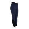 Damesbroek full grip met hoge taille in bi-stretch technische stof Equestro dames - Marineblazer