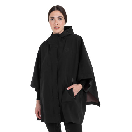 Dames regenbestendige technische cape Equestro