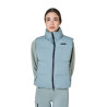 Dames bodywarmer met hoge kraag Equestro - Leigrijs
