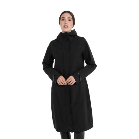 Dames softshell lang met achteropening Equestro