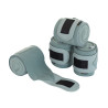 Werkbandages van fleece met elastiek Equestro - Leigrijs