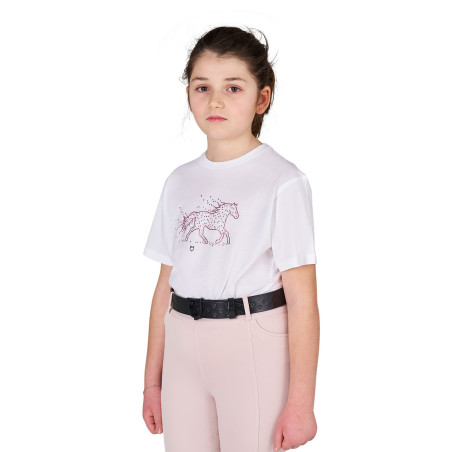 Meisjes T-shirt Stone Horse in katoen Equestro kinderen