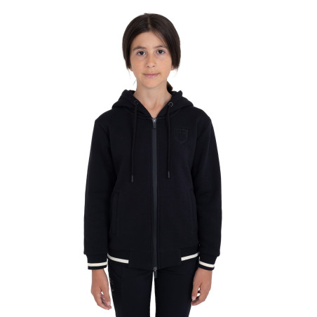Unisex kinderhoodie met rits Equestro