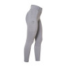 Dameslegging met hoge taille met riemlussen en strass Equestro dames - Ijzig grijs