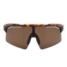 Gepolariseerde sportzonnebril model Soleil Equestro - Glanzend bruin / bruin