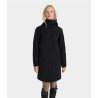 Lange warme dames rijjas Horse Pilot - Zwart