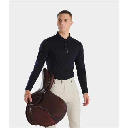 Merinos herenshirt van merinowol Horse Pilot heren