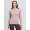 Lisa Base Layer met lange mouwen LeMieux dames - Wilde roos