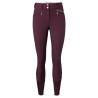 Diana rijbroek FS silicone grip Mountain Horse dames - Donker bordeaux