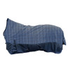 Highneck deken HKM Norwich 600D 100g - Blauw / ruitjes