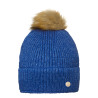 Muts met pompon met glitters Mountain Horse - Blauw