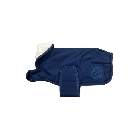 Waterdichte/fleece hondenjas Gorla Flags & Cup