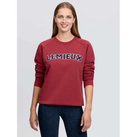 LeMieux sweatshirt met ronde hals, vrouwen Varsity Vida-stijl