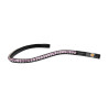 Voorhoofdband met strass Stones Concept Equestro - Zwart / paars
