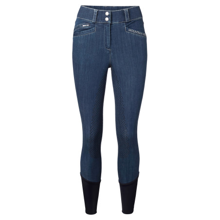 Dames paardrijbroek van denim Dream Mountain Horse